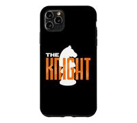 Custodia per iPhone 11 Pro Max Costume di Halloween per bambini a scacchi, il cavaliere