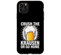 Custodia per iPhone 11 Pro Max Craft Beer Homebrewer Crush The Krausen Or Go Home