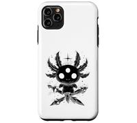 Custodia per iPhone 11 Pro Max Creatura Axolotl Gotica Mistica Ossa Rituali