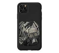 Custodia per iPhone 11 Pro Max Crisi Climatica Distruzione Dell'ambiente Futuro Brutalismo