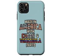 Custodia per iPhone 11 Pro Max Cuban E Venezuelano Made In America Mix Heritage Vintage