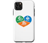 Custodia per iPhone 11 Pro Max Cuore di Governance Sociale Ambientale ESG