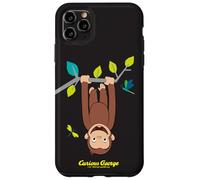 Custodia per iPhone 11 Pro Max Curious George Spring Hang Time Adventure