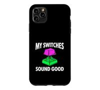 Custodia per iPhone 11 Pro Max Custom Mechanical Keyboard My Switches Sound Good