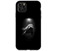 Custodia per iPhone 11 Pro Max Cute and Harbour Seal Underwater Ocean Marine Life