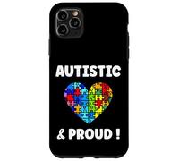 Custodia per iPhone 11 Pro Max Cute autism Awareness i'm autistic and proud