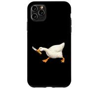 Custodia per iPhone 11 Pro Max Cute but Dangerous Duck with Knife Funny Silly Duck Meme