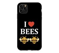 Custodia per iPhone 11 Pro Max Cute Little Bee Funny simple i love bees
