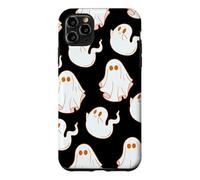 Custodia per iPhone 11 Pro Max Cute Spooky Ghost Pastel Goth Retro Groovy Halloween Black
