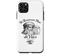 Custodia per iPhone 11 Pro Max Da Vinci L'uomo del Rinascimento
