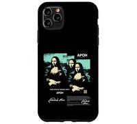 Custodia per iPhone 11 Pro Max Da Vinci Mona Lisa, arte moderna multi grafica, PAPL14754