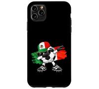 Custodia per iPhone 11 Pro Max Dabbing Mexico Soccer Ball Mexican Flag Football