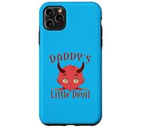 Custodia per iPhone 11 Pro Max Daddy's Little Devil - Diavolo per bambini, motivo: cartone animato