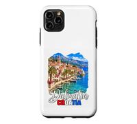 Custodia per iPhone 11 Pro Max Dalmazia Croazia Costa Adriatica Vacanze di viaggio