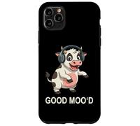 Custodia per iPhone 11 Pro Max Dancing Mow Music DJ Good Mooh Mood Design