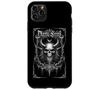 Custodia per iPhone 11 Pro Max Dark Soul Cornuto Teschio Demone Occulto Gotico