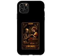 Custodia per iPhone 11 Pro Max Darkness Skeleton Nail Boss The Nail Techs Life Tarocchi Carta
