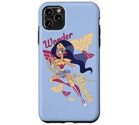 Custodia per iPhone 11 Pro Max DC Super Hero Girls Wonder Woman and Logos