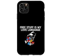 Custodia per iPhone 11 Pro Max Deals Hunter Free Stuff Is My Love Language