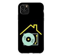 Custodia per iPhone 11 Pro Max Deejay I Love House Music - House Music DJ Turntable