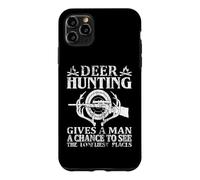 Custodia per iPhone 11 Pro Max Deer Hunting Gives A Man A Chance To See Hunter Life