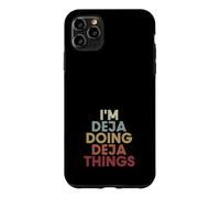 Custodia per iPhone 11 Pro Max Deja Name Deja Personalized Name First Given