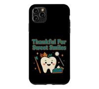 Custodia per iPhone 11 Pro Max Dentista del Ringraziamento - Grato per dolci sorrisi