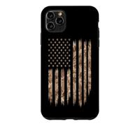 Custodia per iPhone 11 Pro Max Desert Camo USA Flag American Tactical Militare Patriottico