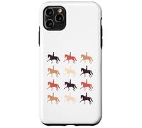 Custodia per iPhone 11 Pro Max Design con cavallo da dressage