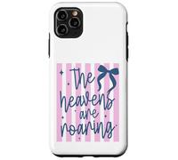 Custodia per iPhone 11 Pro Max Design con scritta "The Heavens Are Roaring Spiritual Faith"