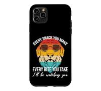 Custodia per iPhone 11 Pro Max Design retrò con cane - ogni morso che prendi, io sarò guardando te.