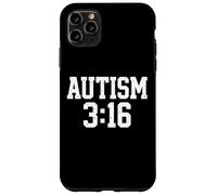 Custodia per iPhone 11 Pro Max Design Tipografico Accettazione Autismo