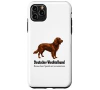 Custodia per iPhone 11 Pro Max Deutscher Wachtelhund Dog Bold Humor e Spaniel Sass