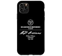 Custodia per iPhone 11 Pro Max Dichiarazione di indipendenza della firma di William Williams