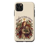 Custodia per iPhone 11 Pro Max Difendi la lettura degli amanti del libro della biblioteca pubblica