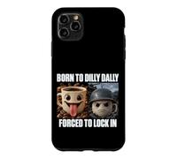 Custodia per iPhone 11 Pro Max Dilly Dally Funny Coffee Lover Procrastination Graphic Beans