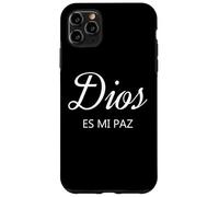 Custodia per iPhone 11 Pro Max Dios Es Mi Paz