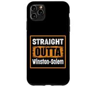 Custodia per iPhone 11 Pro Max Direttamente fuori Winston-Salem North Carolina USA Retro Humor