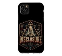 Custodia per iPhone 11 Pro Max Disclosure 2026 UFO Alien Truth Seeker UAP Design retrò