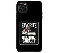 Custodia per iPhone 11 Pro Max Disco preferito Golf Gadget Motosega Joke Disc Golf