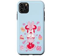Custodia per iPhone 11 Pro Max Disney Minnie Mouse Sweet Treats & Pink Hearts Coquette