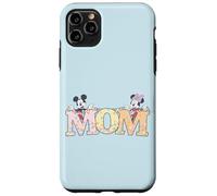 Custodia per iPhone 11 Pro Max Disney Mom Mickey & Minnie Pastel Letters Family Disney Trip