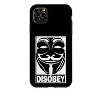 Custodia per iPhone 11 Pro Max Disobbedisci alla rivoluzione anonima per le persone anti-corrotte