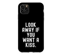 Custodia per iPhone 11 Pro Max Distogliere lo sguardo se vuoi un bacio audace e sicuro