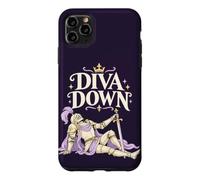 Custodia per iPhone 11 Pro Max Divertente cavaliere medievale diva giù umorismo rinascimentale