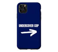 Custodia per iPhone 11 Pro Max Divertente compagno di polizia e sposato con un poliziotto sotto copertura