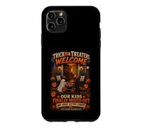 Custodia per iPhone 11 Pro Max Divertente design vuoto a forma di caramella per Halloween con dolcetto o scherzetto