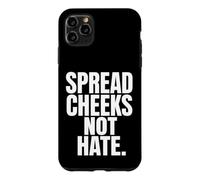 Custodia per iPhone 11 Pro Max Divertente detto diffondere guance non odiare sarcastico