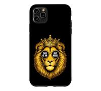 Custodia per iPhone 11 Pro Max Divertente leone che dice questo fuori rabbia sarcastico