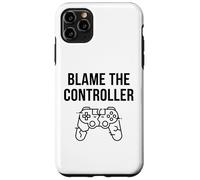 Custodia per iPhone 11 Pro Max Divertente maglietta regalo per videogiochi, con scritta "Blame The Controller"